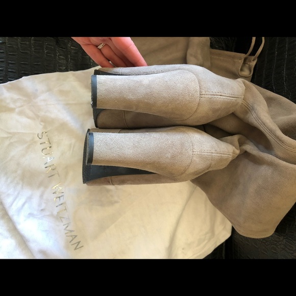 SOLD-Stuart Weitzman Highland Over The Knee Boots - Picture 7 of 8